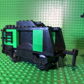 Lego My Own Train Small Green Engine With Tender Locomotive Read Description