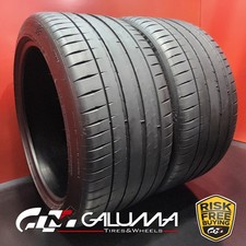 Set Of 2 Tires Likenew Michelin Pilot Sport 4s Mo1 Xl 32535zr22 3253522 94642