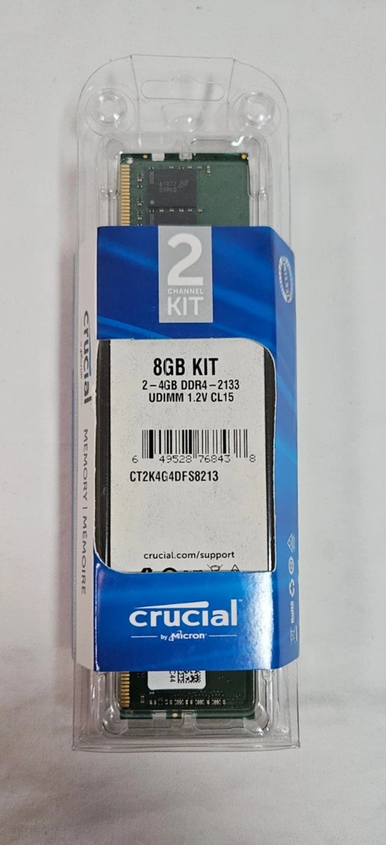 Preços baixos em Crucial PC4-17000 (DDR4-2133) velocidade de