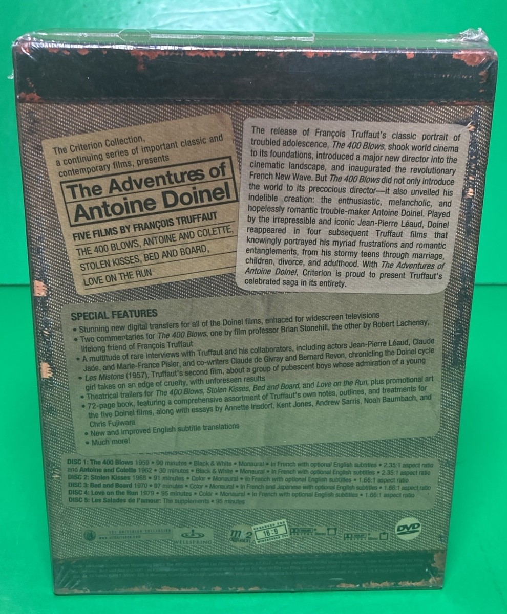 Francois Truffaut's The Adventures Of Antoine Doinel (DVD