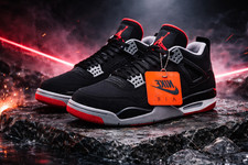 Jordan 4 Retro "Bred" 2019 308497-060 - All Size Us MEN 7-12 