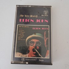 The Very Best Of Elton John -  Cassette Tape VG condition