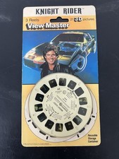 Vintage VIEW-MASTER KNIGHT RIDER 3D Reels Set of 3 Reels New NOS Sealed 1982