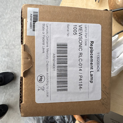 Replacement Lamp for ViewSonic RLC-014 Projector