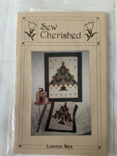 Lighted Tree Wall Quilt Pattern by Sew Cherished Pattern and Instructions New