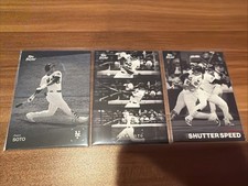 2025 Topps Black & White Baseball Juan Soto Shutter Speed #SS15 Frame Rate #FR6