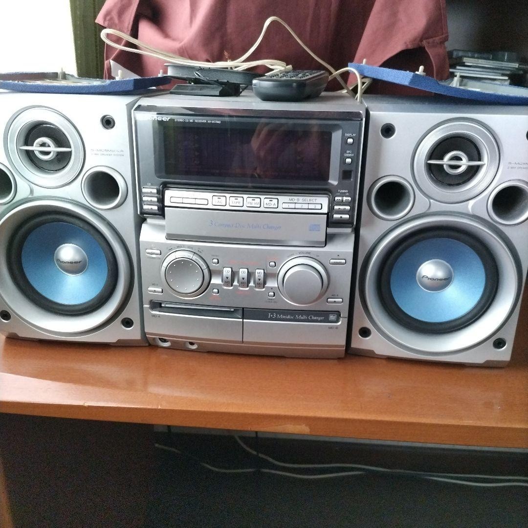 Pioneer Xr-Mc5Md Micro Hifi System Mini Disc Player Working