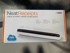 NEAT RECEIPTS Mobile Document Scanner Digital Filing System NM-1000 Box Included