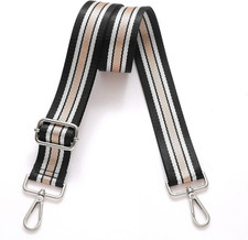 Purse Strap Replacement Crossbody Wide Shoulder Strap Adjustable Canvas Straps H