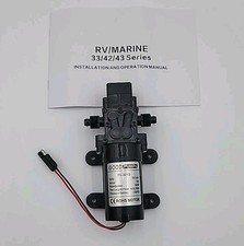 12V Water Pressure Diaphragm Pump Marine Boat RV 100PSI 4 LPM FL-3210 Good Pumps