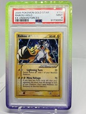 Raikou Holo 114/115 Gold Star Unseen Forces Pokemon PSA 9 Swirl 🌀 on eBay