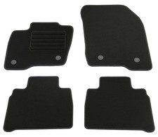 Fußmatten Set für Ford Galaxy 3 2015-2019 Autoteppiche mit 100% Passform Schwarz