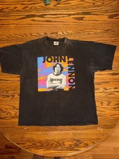 John Lennon Vintage 1997 Bob Gruen Single Stitch T Shirt XL Made In USA 1990s