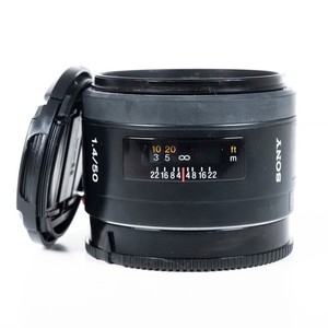 Sony 50mm f/1.4 SAL50F14 A Mount Lens Minolta Full Frame Prime Portrait