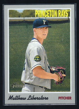 2019 Topps Heritage Minor League Matthew Liberatore #34 Princeton Rays