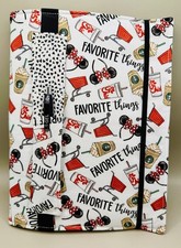 Favorite Items Fabric Notebook Cover With Composition Book. Junk Journal. Diary.