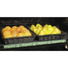 Organic Shelf Strip Molding Green Vinyl- 24"L x 1 1/4"H