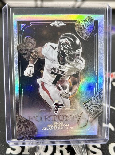 2025 Topps Chrome Bijan Robinson Base (RAW)
