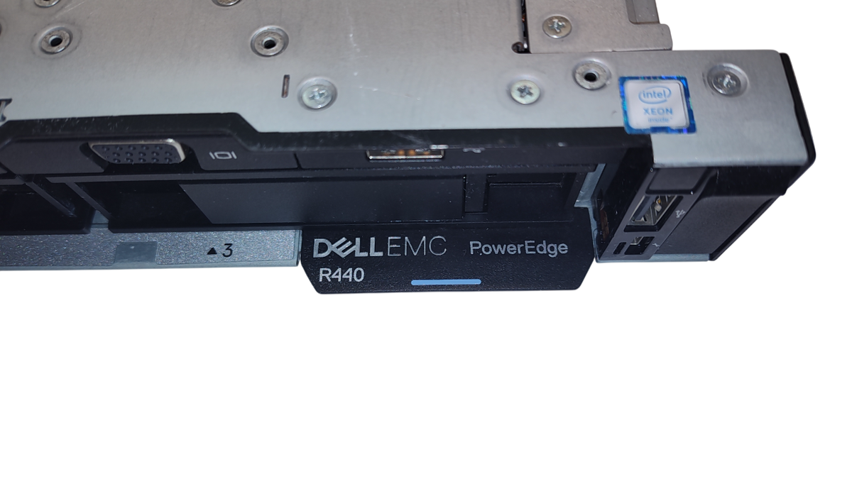 Dell PowerEdge R440 1x Xeon Silver 4110 2.1Ghz 1x 075D1H PERC, NO 