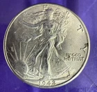 1942 D Walking Liberty Half Dollar United States Silver Coin
