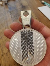 Cateye Reflector RR-250-WZ with Mounting Bracket Made In Japan Vintage 