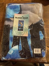 Shark Attack Theme Luxurious 100 Cotton Beach Towel - NWT