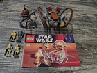 LEGO Star Wars 7670 Hailfire Droid & Spider Droid 100% w/ minfigs + manual