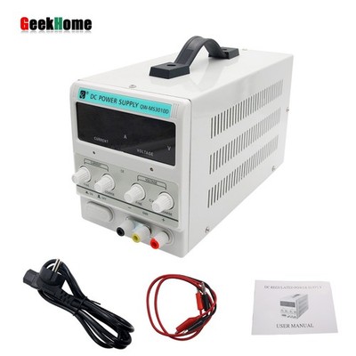 QW-MS3010D 0-30V 0-10A Adjustable DC Power Supply Stabilizer CC CV gh23