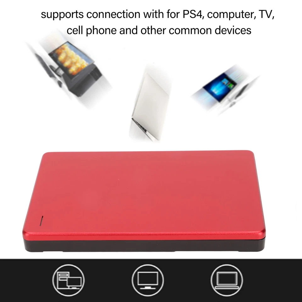 (320GB)2.5in External Hard Drive Portable USB3.0 5Gbps High Speed Ultra Slim - Image 4 of 4