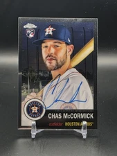 2022 Topps Chrome Chas McCormick CPA-CMC RC AU Houston Astros
