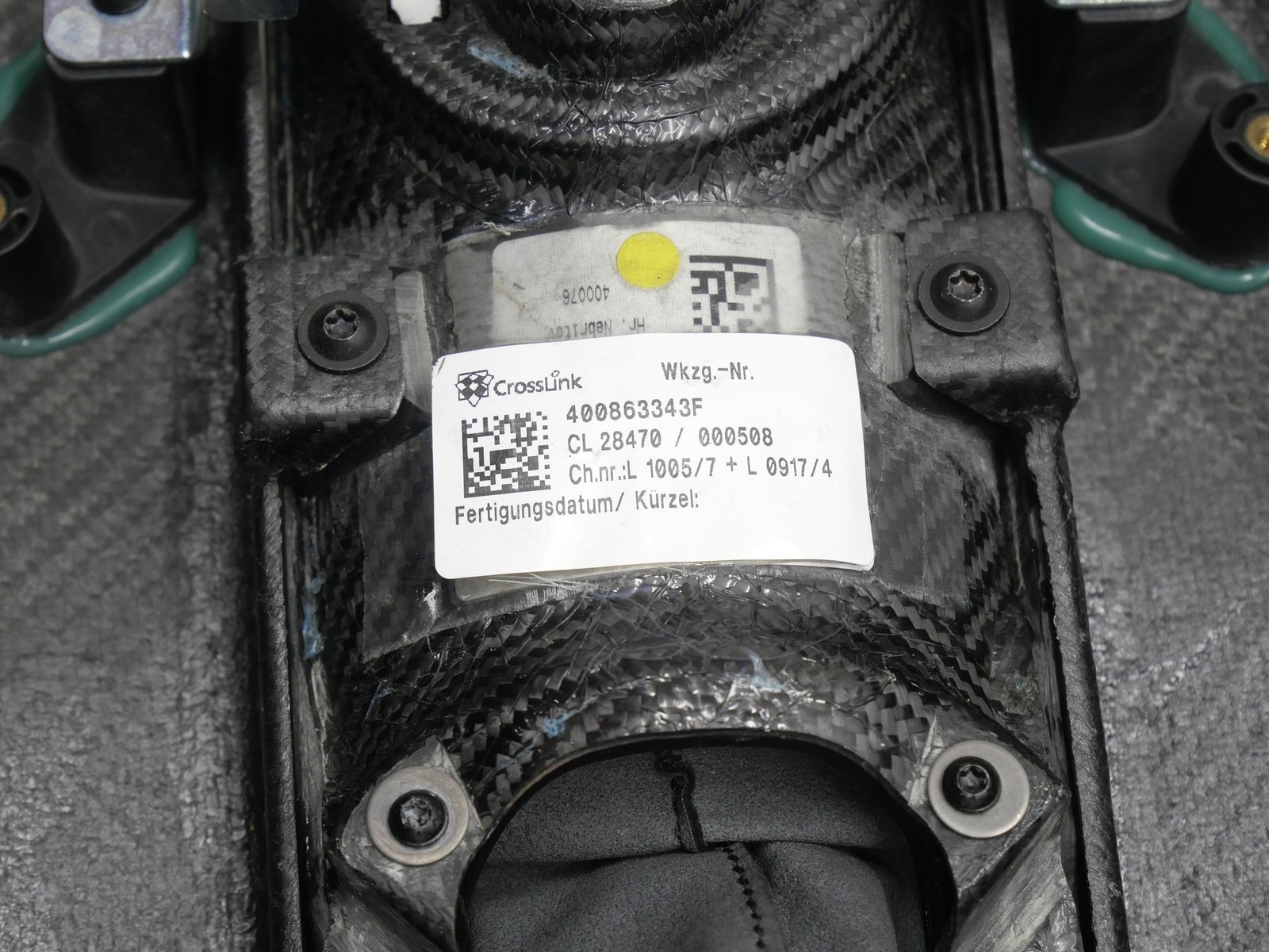 2009-2013 Lamborghini Gallardo LP570 Carbon Fiber Center Console Hand Brake OEM