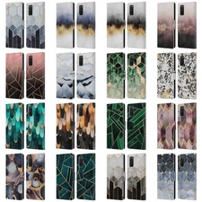 OFFICIAL ELISABETH FREDRIKSSON SPARKLES LEATHER BOOK CASE FOR SAMSUNG PHONES 2