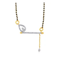 Melody of Krishna Diamond Mangalsutra By Senco Gold
