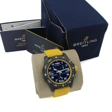 Breitling Endurance Pro Chronograph Eye Catching Yellow! With Box and Paperwork.