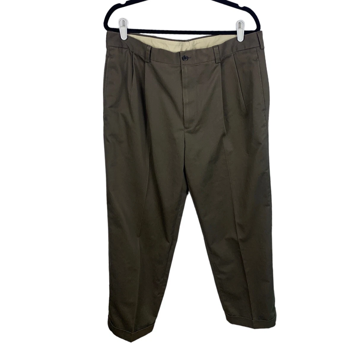 Brooks Brothers 346 Advantage Chino Elliot Dress Pants Mens Size