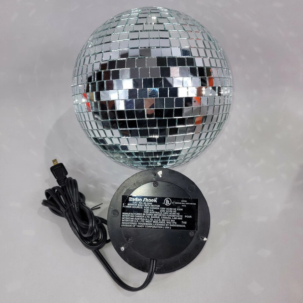 Radio Shack Vintage Disco Ball 7