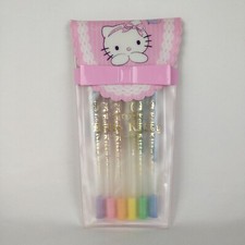 Hello Kitty Gel Pen Colorful Ink Office School Gift Sealed Unused Sanrio 2007