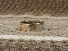 IDAHO State 90 Silver Proof Washington Quarters coin ring 6 2007 2