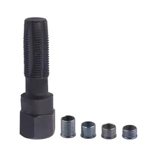 Spark Plug Thread Repair Kit with 4 Inserts 14mm Cylinder Thread Repair Tool