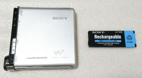 Sony MZ-RH1 S Hi-MD Walkman MiniDisc/MP3 Digital Music Player Linear PCM Used - 第 1/7 張圖片