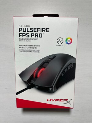 HyperX Pulsefire FPS Pro RGB Gaming Maus 16000 DPI 95g USB Mouse NEU (HX-MC003B)
