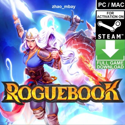 Roguebook PC / MAC Steam Key GLOBAL FAST DELIVERY! RPG Deck builder card game 