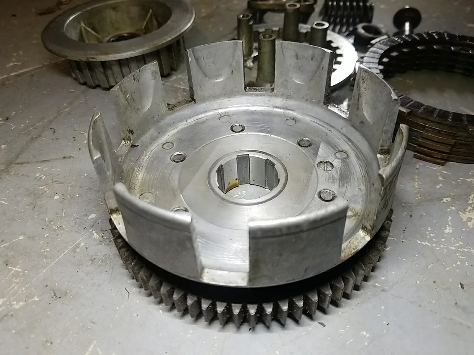 1983 1984 Honda XL200R Xl200 Clutch Basket Inner Outer Hub 200r Gear. - Image 2 of 4