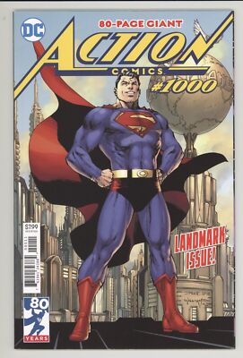 ACTION COMICS #1000 - 1ST APPEARANCE OF ROGAL ZAAR - 80 PAGE GIANT - 2018