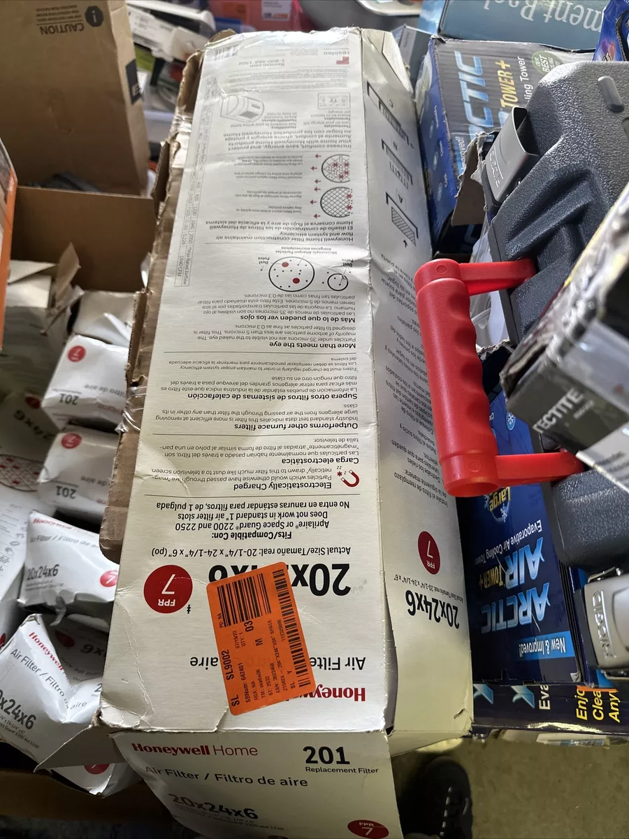 Honeywell 201 Replacement 20x24x6 Filter Damaged Boxes Item Is Great Checked