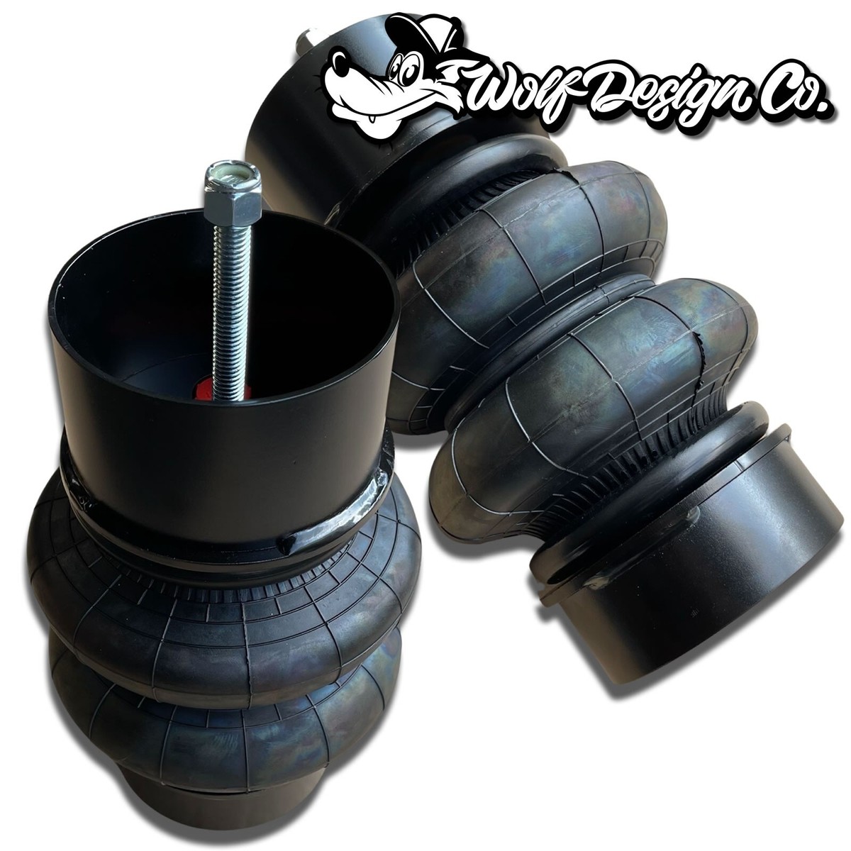 C1500 OBS Air Ride Kit Front Upper and Lower Cups & 2600 Bags 1988