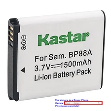 Kastar Replacement Battery Pack for Samsung EA-BP88A BP-88A Samsung DV200 Camera