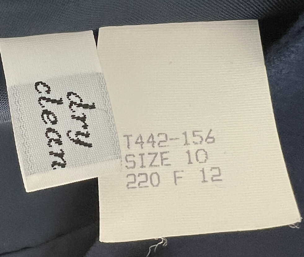 VTG Pendleton 100% Wool Solid Blue Blazer Women's… - image 5