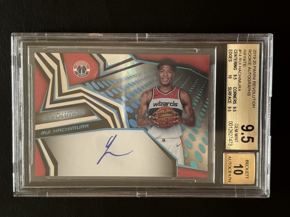 2019-20 Panini Revolution Rui Hachimura Rookie Auto Infinite RC 