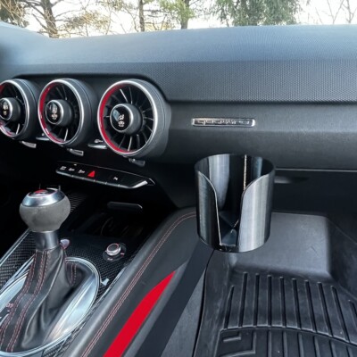 Cup Holder For Audi TT MK3 TTS TTRS (8S) Extra Drink Holder Adjustable Modular